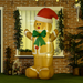 Inflatable Gingerbread Man – LED Glowing Holiday Decoration - Samanta Factory