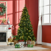 Christmas Tree – 6ft Warm White LED Lighting - Samanta Factory