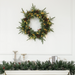 Christmas LED Wreath – Lifelike Pine & Berry Design - Samanta Factory