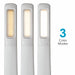 Wireless Charging LED Lamp with Colour Changing Base in White