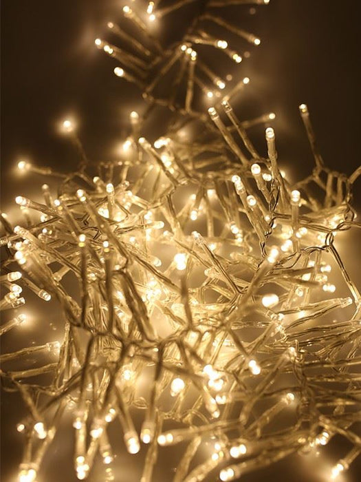 100-2000 LED String Fairy Lights Mains Plug in Outdoor Christmas Tree Home Decor