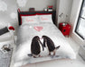 CHRISTMAS XMAS DUVET COVER SET Reversible Quilt Bedding Single Double King Size