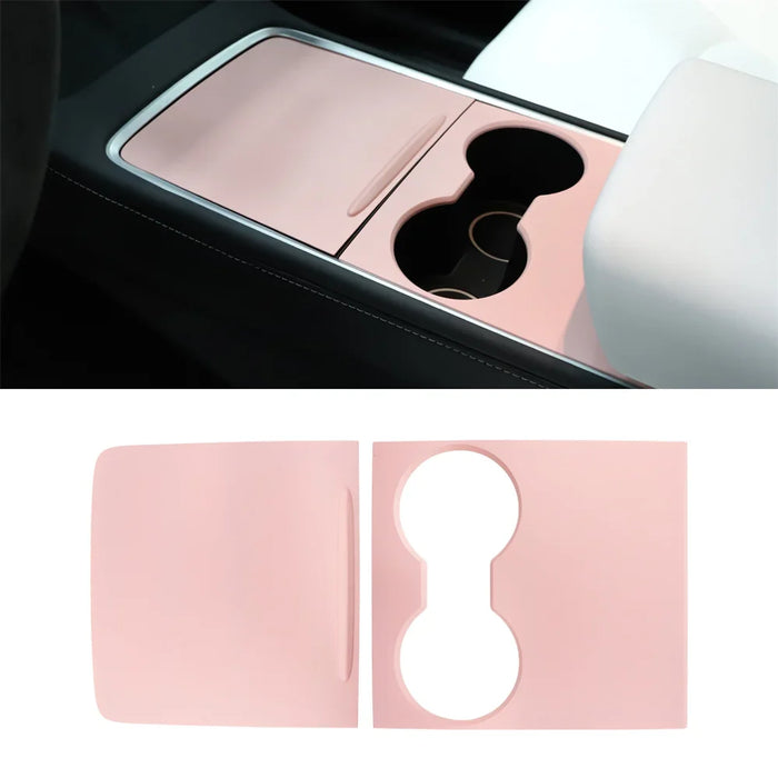 Car Central Control Panel Cover Trim for Tesla Model 3 Y Protection Retrofit Film Interior Decoration Console Sticker Accessorie