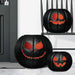 Halloween Metal Pumpkin Lanterns - Set of 3