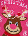 Kids Girls Christmas Jumper Reindeer Merry Xmas Sweater Pullover Novelty
