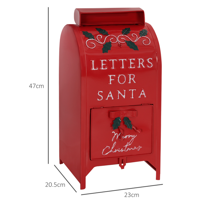 Christmas Letter Box – 3D Embossed Festive Design - Samanta Factory