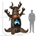 8FT Inflatable Halloween Ghost Tree – 2.4m LED Outdoor Decoration - Samanta Factory