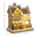 Christmas Gingerbread House – LED Lights & Musical Display - Samanta Factory