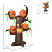 Halloween Inflatable Ghost Tree – 2.4m with Pumpkins & 6 LED Light - Samanta Factory