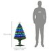 Artificial Tree – 3ft Prelit Multi-Colour Fiber Optic LED - Samanta Factory