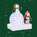 Christmas Inflatable 5ft LED Penguin Ice House – Outdoor Holiday Decor - Samanta Factory