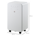 Smart Home Dehumidifier – 2-Speed with 5 Modes, Quiet Operation & LED Display - Samanta Factory