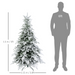 Christmas Tree – Snowy 5ft Pre-Lit Design - Samanta Factory