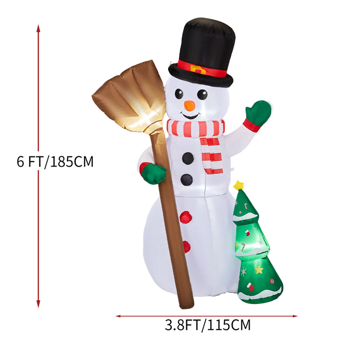 Christmas Inflatable – Giant LED Tree Decoration - Samanta Factory