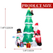 Giant Christmas Inflatable – LED Lit Tree With Santa & Characters - Samanta Factory