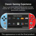 X7 Handheld Game Console 4.3 Inch Handheld High Definition Screen with Clear Video Built in Many Arcade Games Retro Games