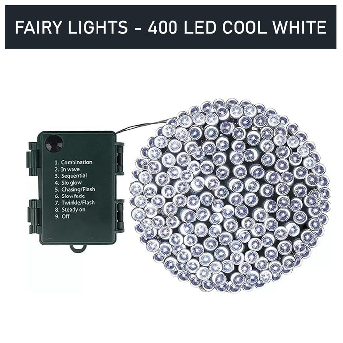 Battery Operated Fairy Lights with Timer Christmas Tree Indooroutdoor Xmas Decor