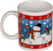 Christmas Mugs Printed Xmas 12Oz Fine Bone China Drinking Tea Coffee Gift X4