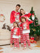 Family Matching Christmas Pyjamas Adult Kids Xmas Nightwear Pajamas Pjs Set NEW