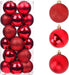 Christmas Baubles Hanging Decoration Shiny Glitter Balls Xmas Tree Ornament 50Mm