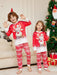 Family Matching Christmas Pyjamas Adult Kids Xmas Nightwear Pajamas Pjs Set NEW