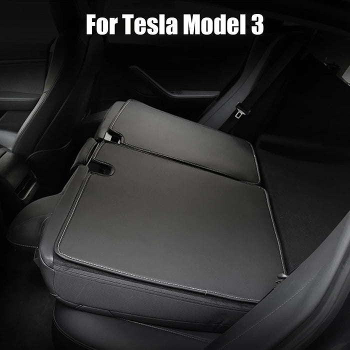 For Tesla Model 3 Y Trunk anti Kick Cushion Separate Design Rear Seat Back Protector Comfortable Protection Pad