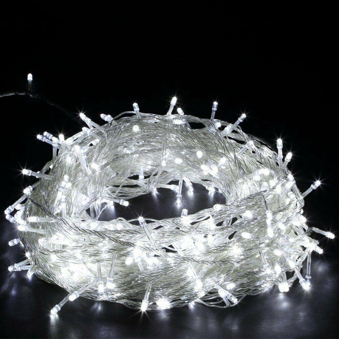 100-2000 LED String Fairy Lights Mains Plug in Outdoor Christmas Tree Home Decor