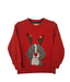 Boden Christmas Jumper Sweater Boys Girls Dog Red Cotton 2-12Yrs NEW