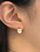 Christmas santa claus cubic earrings-4