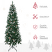 Artificial Christmas Tree – Snowy Pine Cone Design - Samanta Factory