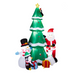 Giant Christmas Inflatable – LED Lit Tree With Santa & Characters - Samanta Factory