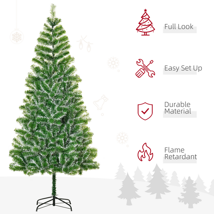 Artificial Christmas Tree – 7ft Pine Look with 968 Tips - Samanta Factory