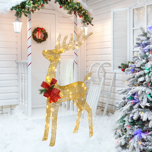Light-Up Christmas Reindeer Decoration for Indoor &amp; Outdoor Display