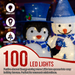 Christmas Lighted Decorations – Penguin & Snowman Duo - Samanta Factory
