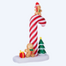 Christmas Inflatable Decoration – Candy Cane with Gingerbread – LED Lights - Samanta Factory