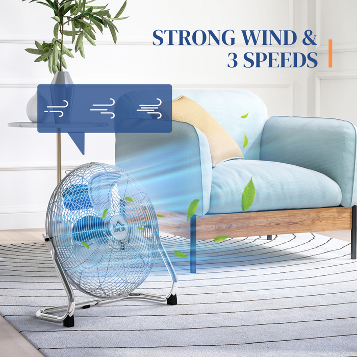 Metal Desk Fan – 3-Speed Settings for Personalized Cooling - Samanta Factory