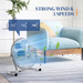 Metal Desk Fan – 3-Speed Settings for Personalized Cooling - Samanta Factory