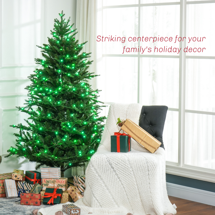 Artificial Christmas Tree – 6ft RGB LED with Remote Control - Samanta Factory