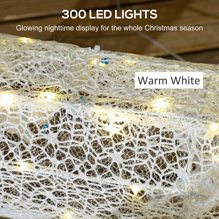 LED Light-Up Reindeer Family – Warm White Outdoor Christmas Display - Samanta Factory