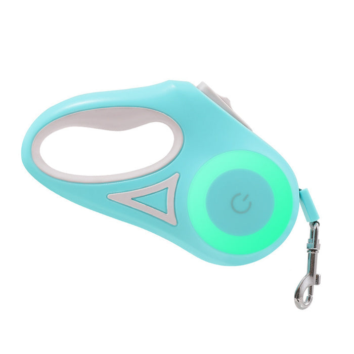 Retractable Dog Leash – One-Button Brake with Scalable Design