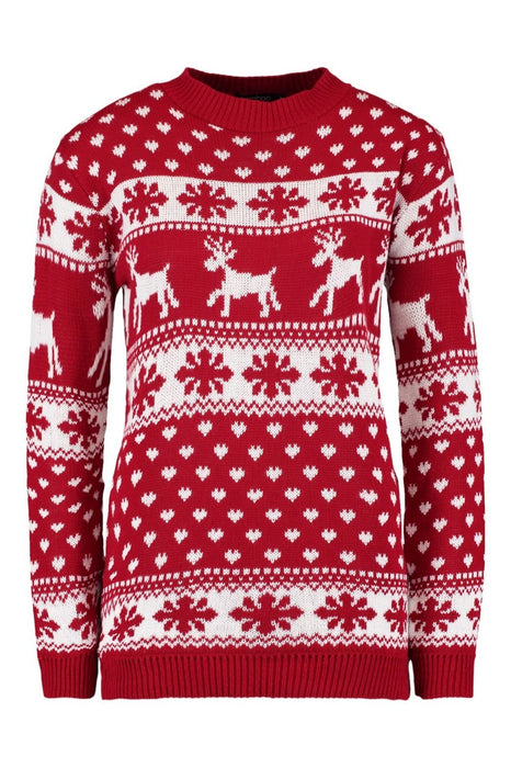 Mens Womens Family Christmas Jumper Unisex Ladies Xmas Knit Sweater Novelty
