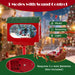 Christmas Sound-Activated 150 Cm Street Light with Colourful Lights