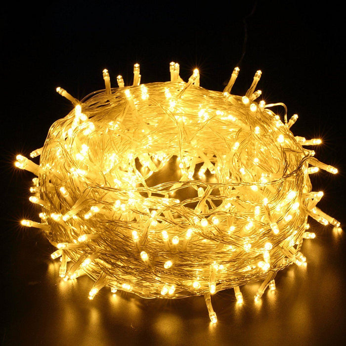 100-2000 LED String Fairy Lights Mains Plug in Outdoor Christmas Tree Home Decor