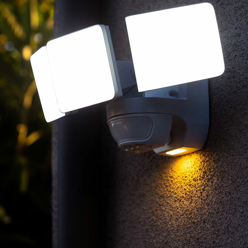4200 Lumen Motion Activated LED Security Floodlight with Nightlight