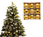 Christmas Baubles 9 X 6Cm Glitter Luxury Premium Tree Decorations Xmas Decor