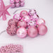 100 Christmas Baubles Tree Hanging Balls Xmas Party Beads Ornament Mixed Sizes