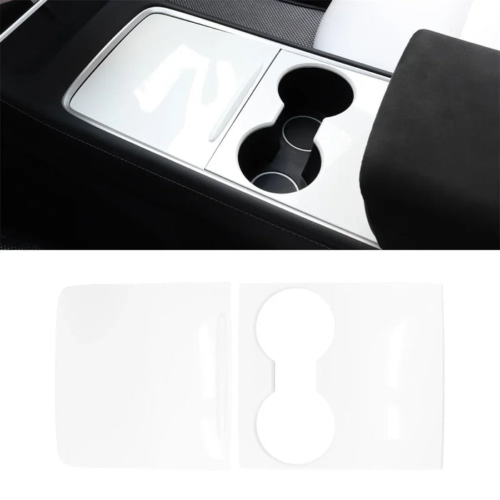 Car Central Control Panel Cover Trim for Tesla Model 3 Y Protection Retrofit Film Interior Decoration Console Sticker Accessorie