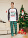 Family Matching Christmas Pyjamas Adult Kids Xmas Nightwear Pajamas Pjs Set