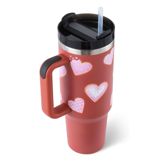 40oz Insulated Stainless Steel Tumbler – Leak-Proof Travel Mug for Hot & Cold Drinks