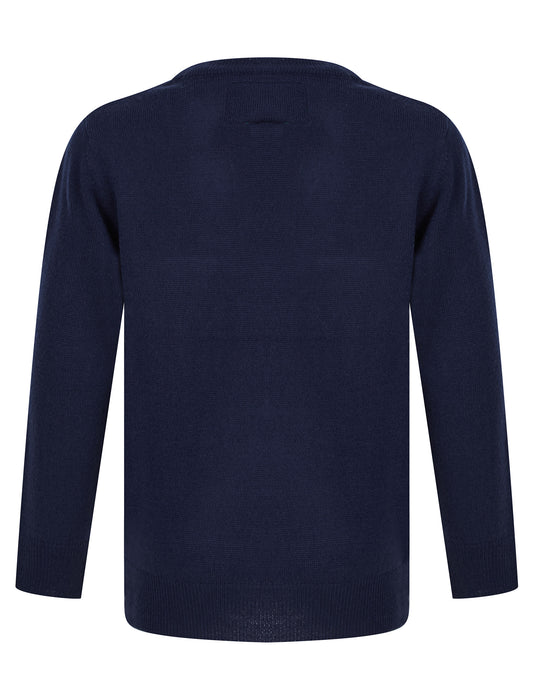 Kids Boys Christmas Jumper Reindeer 3D Pom-Pom Xmas Sweater Pullover Novelty